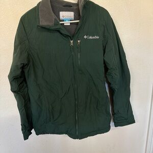 Columbia Forest Green Outdoor Jacket